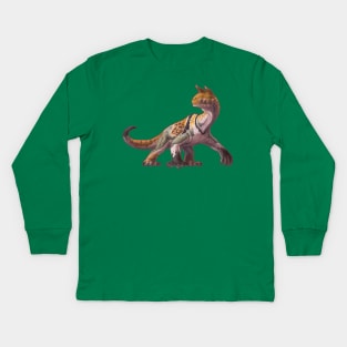 Shringasaurus indicus Kids Long Sleeve T-Shirt